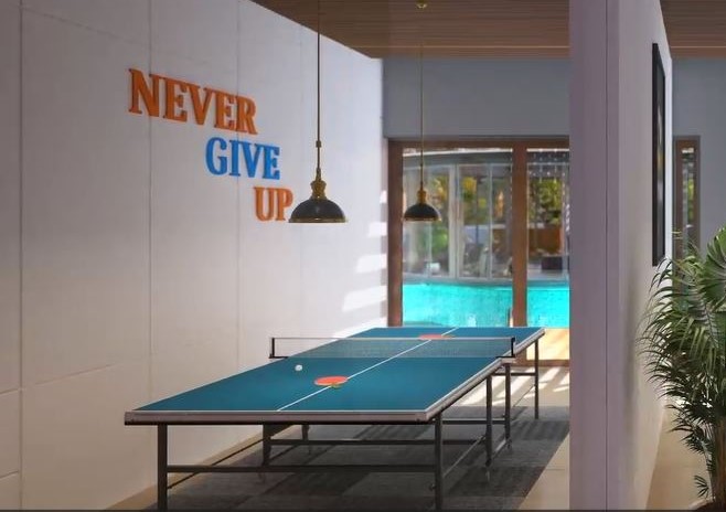 Indoor recreation area at Mukunda Infraventures premium residential project in Nagpur
